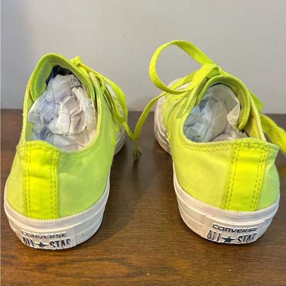 Converse Chuck Taylor All Star II Volt Green Men’s Size 9 Women’s Size 7 150160C - Picture 3 of 9